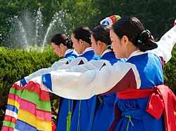 Traditional Korean dance (Jinju geommu)