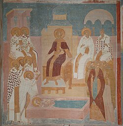 Council of Chalcedon, fresco at Ferapontov Monastery, c. 1502