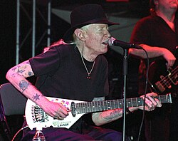 Johnny Winter in 2007.