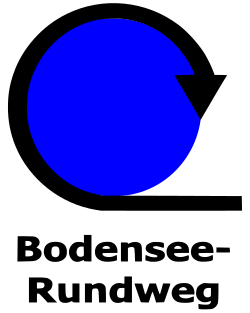 Sign of the "Lake Constanze circular route"