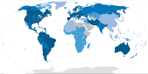 An Indo-European language is the majority native language An Indo-European language is a co-official and majority native language An Indo-European language is an official but minority native language An Indo-European language is a cultural or secondary language An Indo-European language is not widely spoken