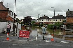 Flood in July 2007
