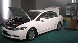Honda Civic GX, a natural gas-powered automobile sold in North America from 1998 to 2015