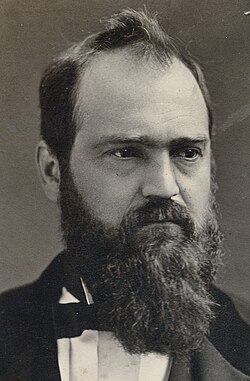 Harvey W. Scott as he appeared in the 1870s