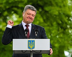 Poroshenko in Poltava (May 2016)