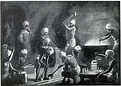 Coining of money for d'Albuquerque at Goa (1510)
