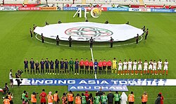 India against Thailand at the 2019 AFC Asian Cup.