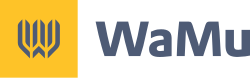 The Washington Mutual logo prior to its 2008 acquisition by JPMorgan Chase