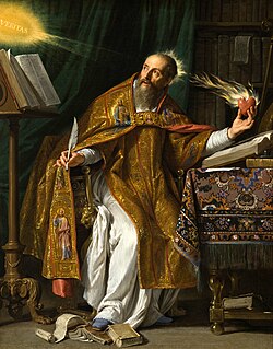 Portrait of Augustine by Philippe de Champaigne, 17th century