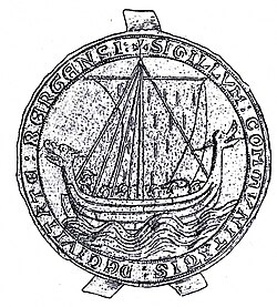 The city seal of Bergen depicts a Viking longship—possibly a dreki.