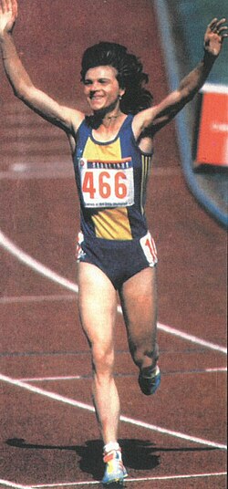 Paula Ivan was the Balkan Athlete of the Year in 1989.