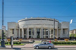 The new building on the Moskovsky Avenue