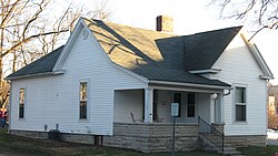 Carmichael's family house on North Dunn Street in Bloomington, Indiana (pictured in 2011).