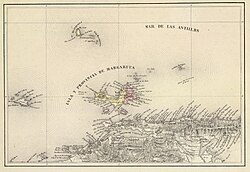 1840 map by Agustín Codazzi