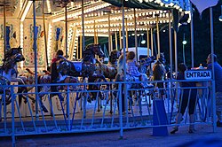 Parque Rodó amusement park.