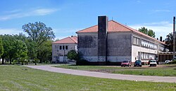 A hospital near Rosario, one of hundreds built during the Perón years
