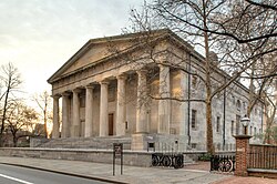 Second Bank of the United States, Philadelphia, 1818-1824, by William Strickland