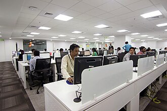 Office workers
