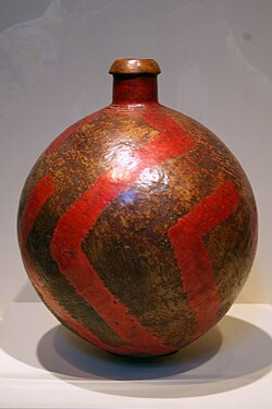 20th-century bottle, Twa peoples, Rwanda. Artistic works may serve practical functions, in addition to their decorative value.