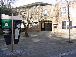 Outside the Jack Hylton music rooms