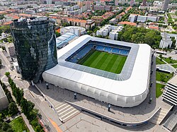 National football stadium in Bratislava
