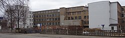 This factory building in Dresden was the site of a subcamp of Flossenbürg.