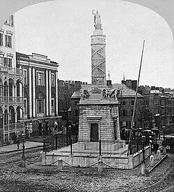 The Battle Monument, the official emblem of Baltimore