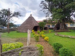 The traditional royal enclosure of Mwambutsa IV of Burundi, penultimate mwami