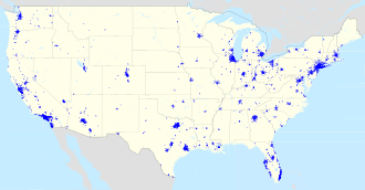 Chase branches in the contiguous U.S. in 2026. The company also operates in Hawaii (not shown on the map).