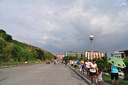 The Smokey Mountain Development and Reclamation Project for the former Smokey Mountain dumpsite and slum community is a prime example of in-city relocation housing for informal settler families in Tondo, City of Manila.