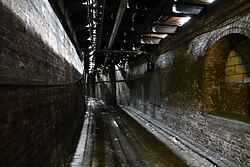 The old Cab Road used by horse-drawn taxi carriages