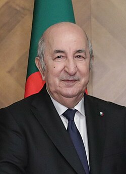 Abdelmadjid Tebboune, President of Algeria since 2019