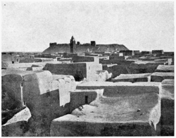 General view of Homs at the end of the 19th century