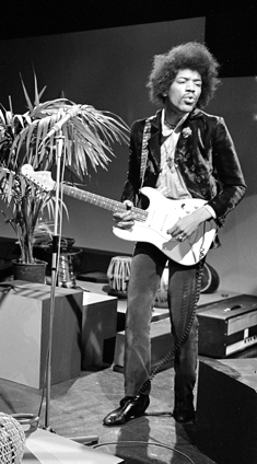 Jimi Hendrix revolutionised rock and jazz by incorporating noise through techniques such as feedback, distortion, wah, fuzz, dissonance, and loud volume.