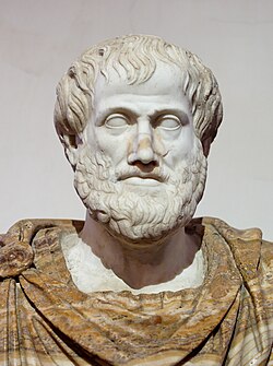 Aristotle, (384–322 BC), an Ancient Greek philosopher and pioneer in developing the scientific method[3]