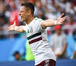 Javier Hernández is Mexico's all-time top scorer with 52 goals.