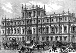 Burlington House, where the society was based between 1873 and 1967