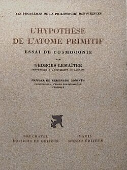 "L'Hypothèse de l'Atome primitif" (The Primeval Atom – an Essay on Cosmogony) (1946)