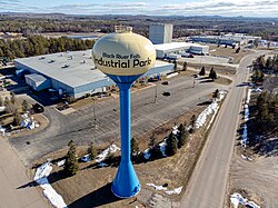 Black River Falls industrial park water tower See also: Water tower cellular