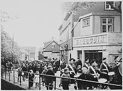 British troops arrive in Tórshavn, 1940