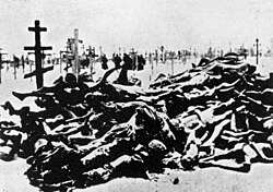 Victims of the famine in Buzuluk, Orenburg Oblast, winter 1921/1922