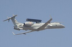 An AEW&C Embraer ERJ 145