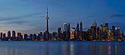 Sunset Toronto Skyline