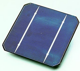 Solar cells generate electricity directly from sunlight.