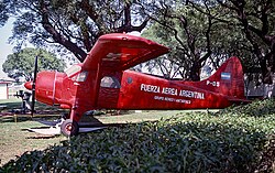 DHC Beaver equipped with skis for Antarctic operations