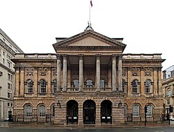Liverpool Town Hall houses the official office for the Lord Mayor of Liverpool