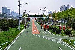 Huilongguan–Shangdi bicycle lane
