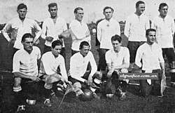 In 1921 Argentina won its first South American Championship