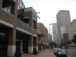 Tulane University Hospital, located in the Medical District of downtown New Orleans and adjacent to the School of Medicine