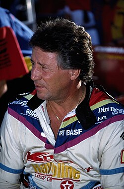 Mario Andretti, one of the most successful drivers in the history of motorsports[99]